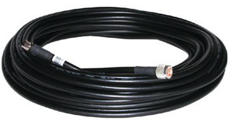 SMC EliteConnect™ Antenna Cable - 22.86m 22.86м Черный сетевой кабель