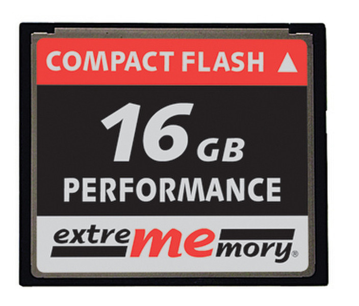 Extrememory 16GB 120x CF Card PERFORMANCE 16GB CompactFlash memory card