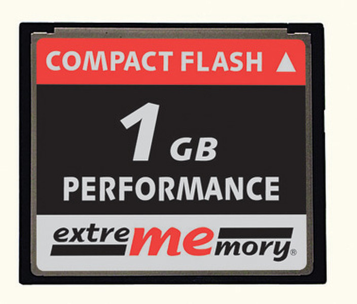 Extrememory 1GB 120x CF Card PERFORMANCE 1GB CompactFlash memory card