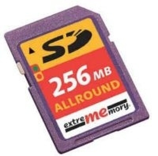 Extrememory 256MB SD Card Allround 0.25GB SD Speicherkarte