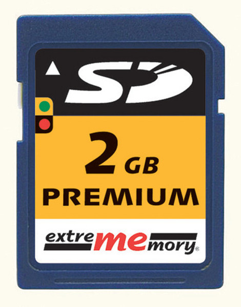 Extrememory 2GB SD Card Premium 120x/30x 2ГБ SD карта памяти