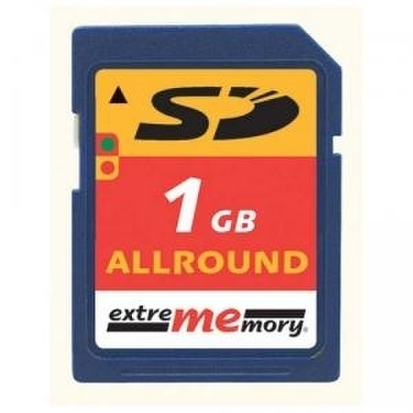 Extrememory 1GB SD Card Allround 1GB SD memory card