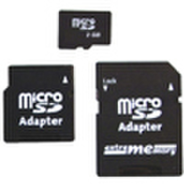 Extrememory 1GB MicroSD Card + Adapter 1GB MicroSD Speicherkarte