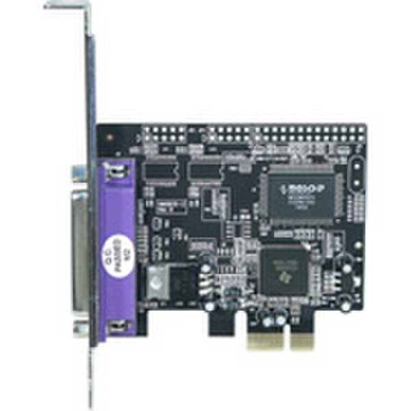 Longshine 1 Port Parallel PCI Express I/O Card интерфейсная карта/адаптер