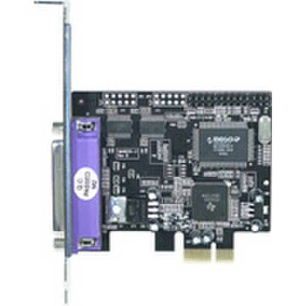 Longshine 2 Port Parallel PCI Express I/O Card Schnittstellenkarte/Adapter