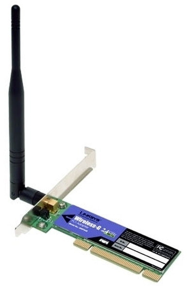 Linksys Wireless-G PCI Card 802.11g 54Mbit/s networking card