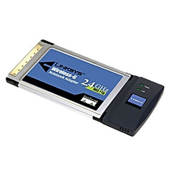 Linksys Wireless-G PC Card 802.11g 54Мбит/с сетевая карта