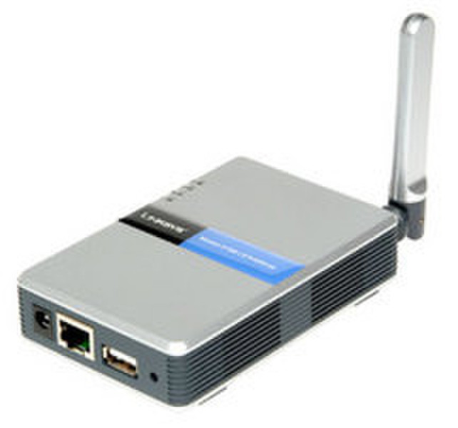 Linksys Wireless-G PrintServer 802.11g Беспроводная LAN сервер печати