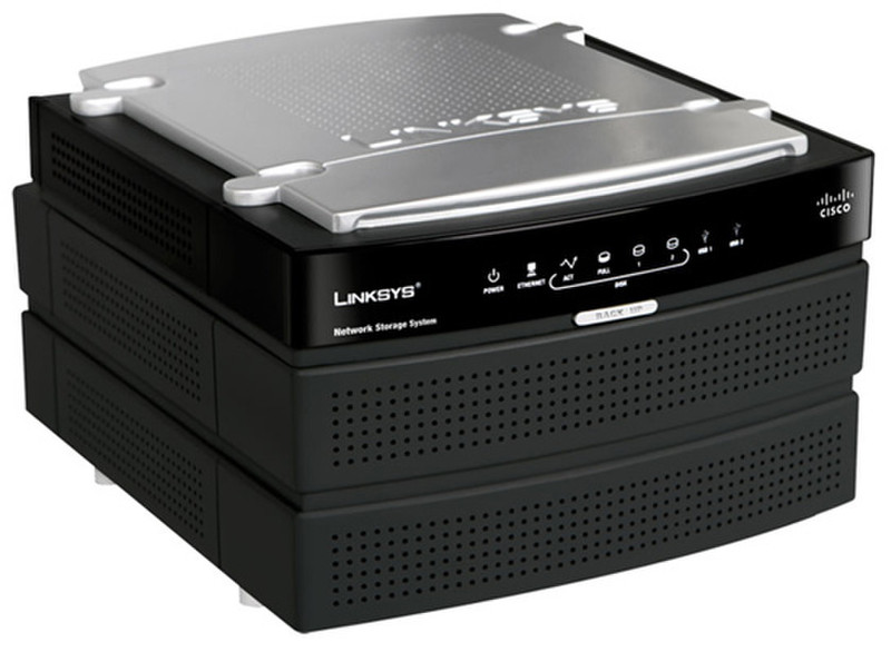Linksys NAS200 Storage Enclosure Black