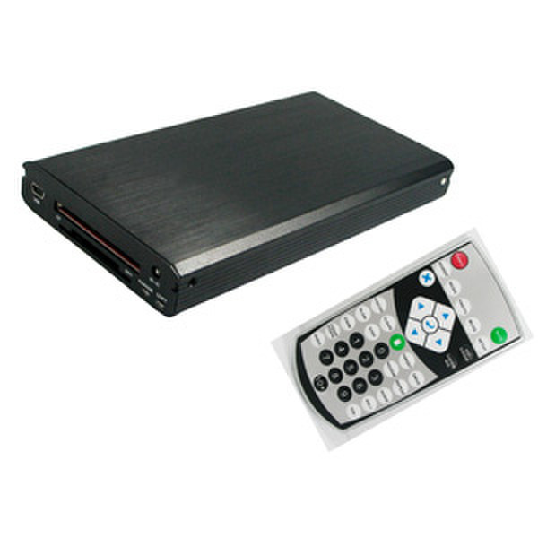 iDream Portable HDD Multimedia Enclosure Black digital media player