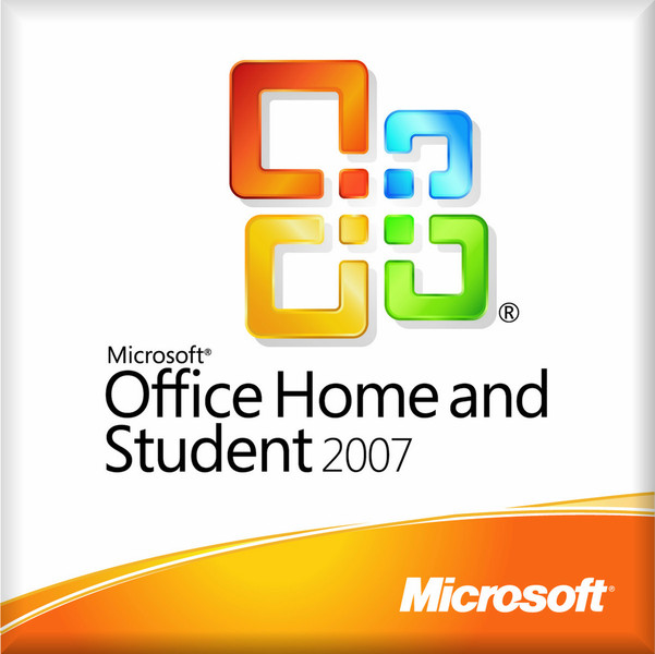 Microsoft Office Home and Student 2007, V2, 1pk, CZ 1пользов. CZE