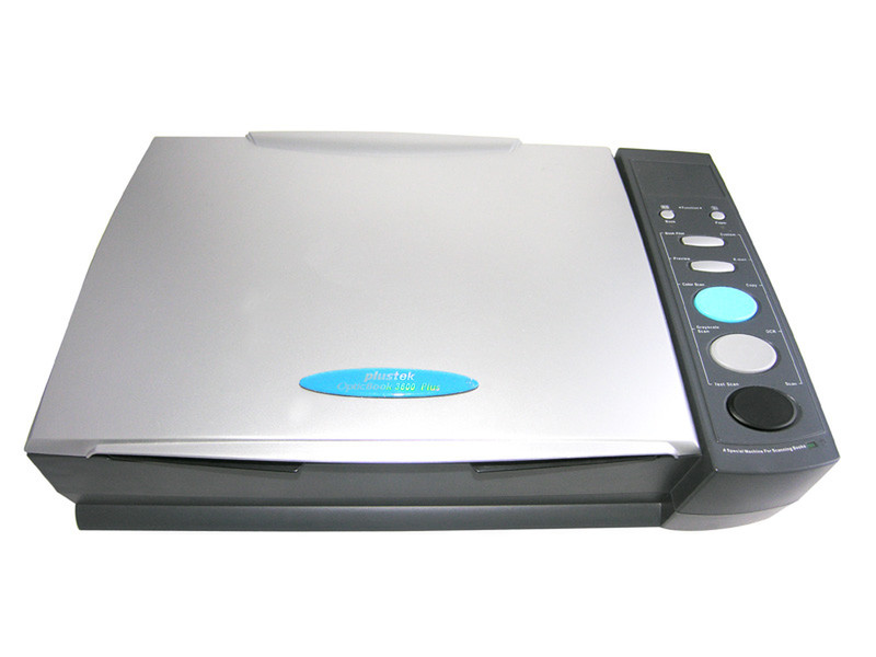 Plustek OpticBook 3600Plus Flatbed 1200 x 1200dpi