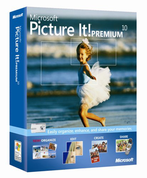 Microsoft Picture It! Premium 10.0 Win32 English British Not to UK/Ire