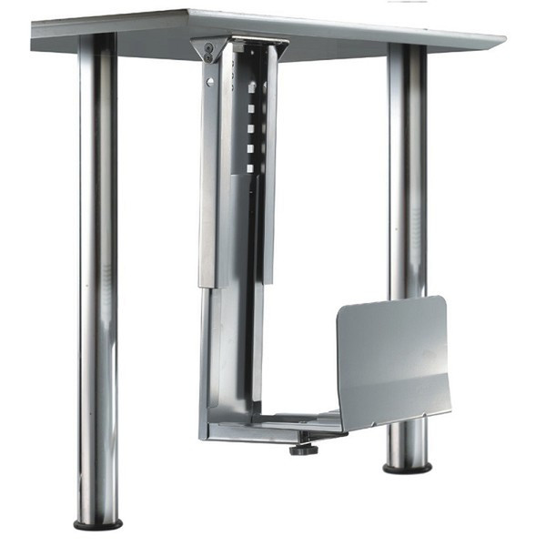 Newstar CPU-D200SILVER Desk-mounted CPU holder Cеребряный держатель для ПК