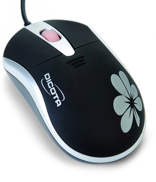Dicota Blossom USB Оптический 800dpi компьютерная мышь