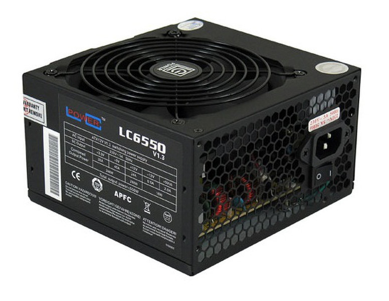 LC-Power LC6550 550W ATX Black power supply unit
