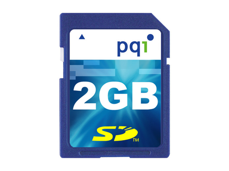 PQI 2GB SD Standard Memory Card 2GB SD memory card