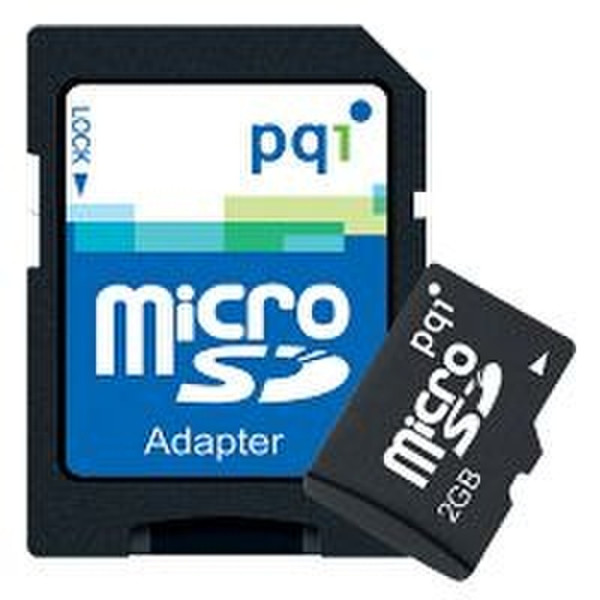 PQI 2GB Micro SD Memory Card 2GB MicroSD Speicherkarte
