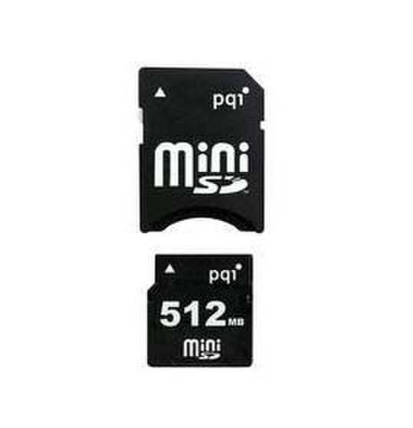 PQI 512MB SD mini Memory Card 0.5ГБ MiniSD карта памяти