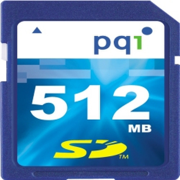 PQI Secure Digital Standard 0.5GB SD memory card