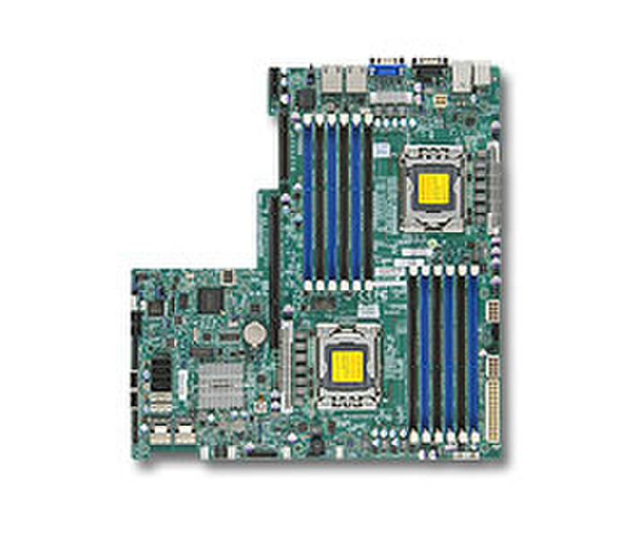 Supermicro X9DBU-3F Intel C606 Socket B2 (LGA 1356) материнская плата для сервера/рабочей станции