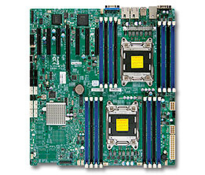 Supermicro MBD-X9DRH-IF-B Intel C602 LGA 2011 (Socket R) Расширенный ATX материнская плата для сервера/рабочей станции