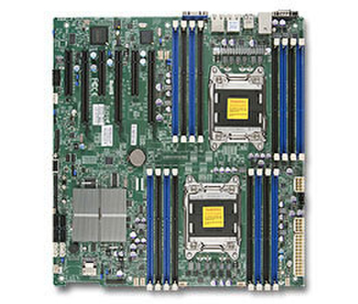 Supermicro X9DRi-F Retail Intel C602 LGA 2011 (Socket R) Расширенный ATX материнская плата для сервера/рабочей станции