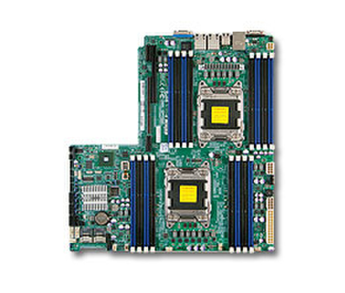 Supermicro X9DRW-3F Intel C606 Socket R (LGA 2011) Server-/Workstation-Motherboard