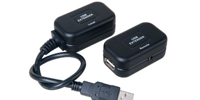 Link Depot LD-USBEXT-C5 60м USB A Mini-USB A Черный кабель USB