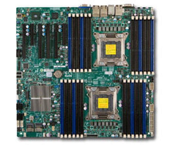 Supermicro X9DR3-LN4F+ Intel C606 Socket R (LGA 2011) Расширенный ATX материнская плата для сервера/рабочей станции