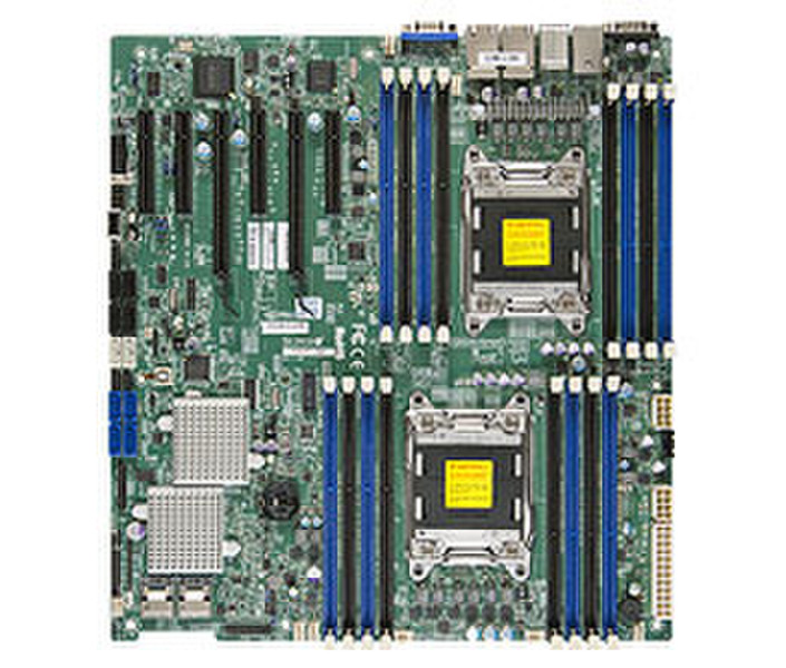 Supermicro X9DR7-LN4F Intel C602 Socket R (LGA 2011) Расширенный ATX материнская плата для сервера/рабочей станции