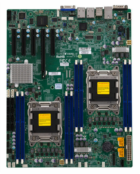 Supermicro MBD-X9DRD-IF-O Intel C602 LGA 2011 (Socket R) Extended ATX server/workstation motherboard