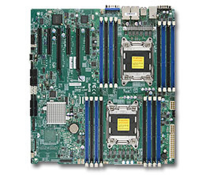Supermicro X9DRE-LN4F Intel C602 Socket R (LGA 2011) Расширенный ATX материнская плата для сервера/рабочей станции
