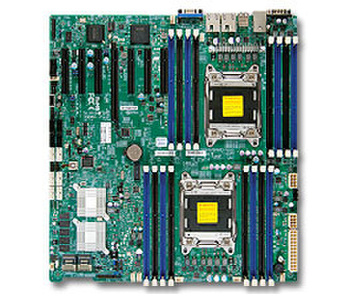 Supermicro MBD-X9DRH-7F-O Intel C602 LGA 2011 (Socket R) Расширенный ATX материнская плата для сервера/рабочей станции