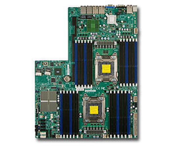 Supermicro X9DRW-3TF+ Intel C606 Socket R (LGA 2011) материнская плата для сервера/рабочей станции