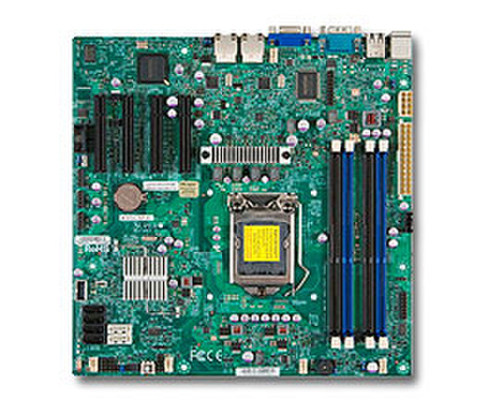 Supermicro X9SCM-iiF Intel C204 Socket H2 (LGA 1155) Микро ATX материнская плата для сервера/рабочей станции