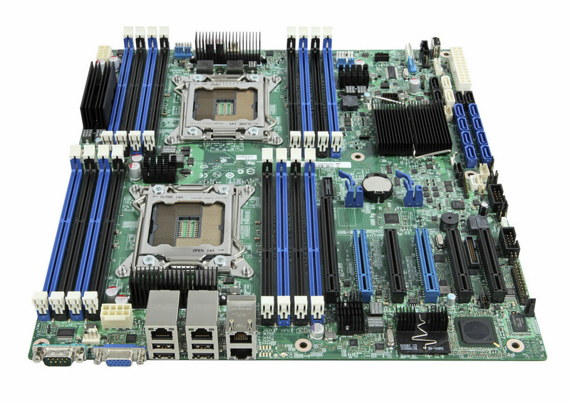 Intel S2600CP2 Socket R (LGA 2011) SSI EEB материнская плата для сервера/рабочей станции