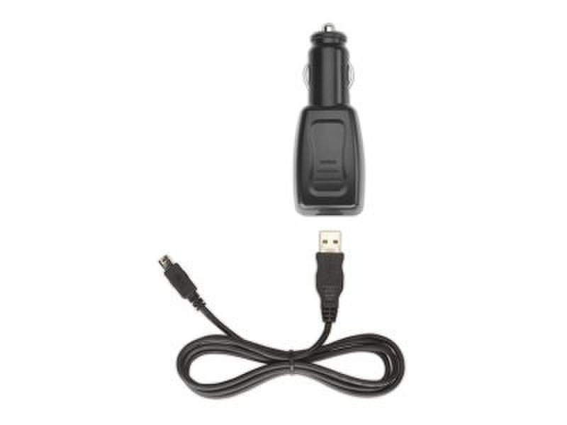 HP iPAQ Mini-USB Auto Adapter Black power adapter/inverter