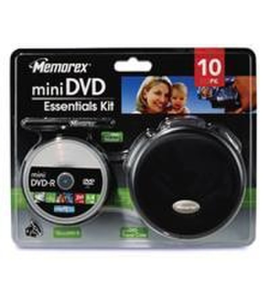 Memorex mini DVD Essentials Kit 1.4GB DVD-R 10Stück(e)