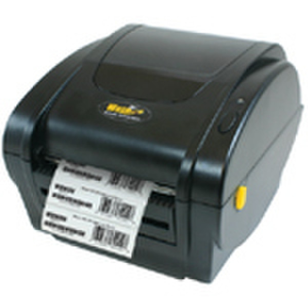 Wasp WPL205 Desktop Barcode Label Printer Прямая термопечать 203 x 203dpi Черный устройство печати этикеток/СD-дисков