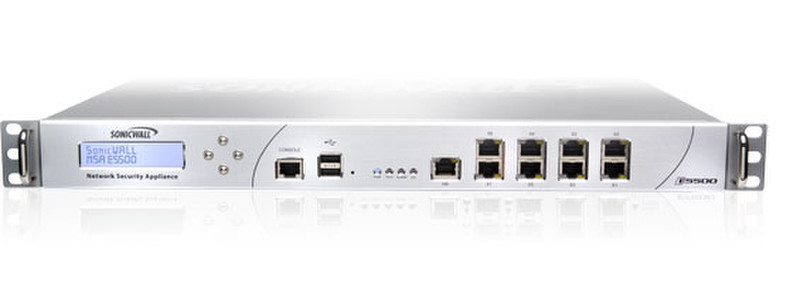 DELL SonicWALL Network Security Appliance (NSA) E5500 1U 3900Мбит/с аппаратный брандмауэр