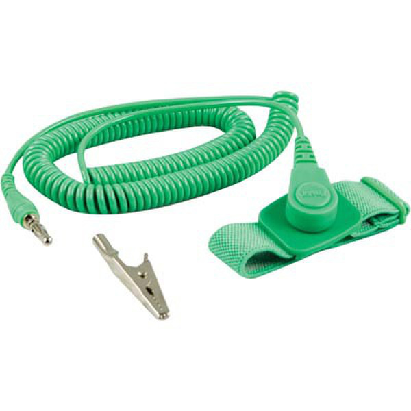 Deltaco AS-101 Green antistatic wrist strap