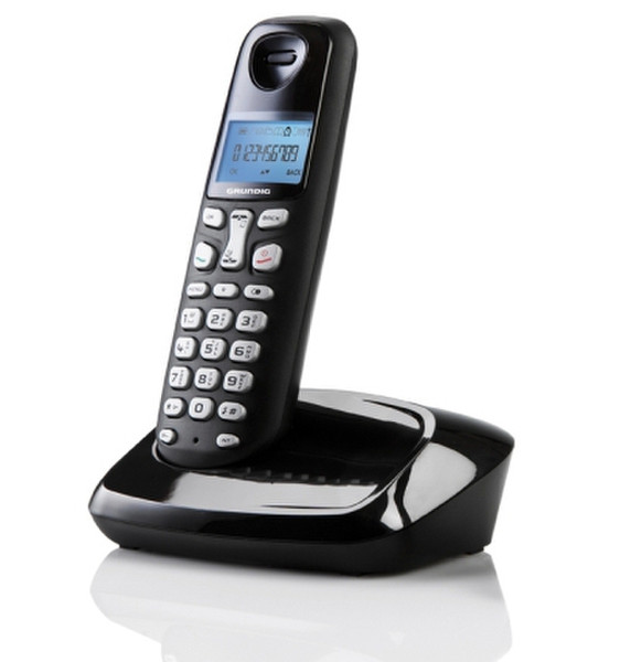 Sagemcom D160 DECT Идентификация абонента (Caller ID) Черный телефон