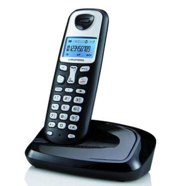 Sagemcom D210 DECT Идентификация абонента (Caller ID) Черный телефон