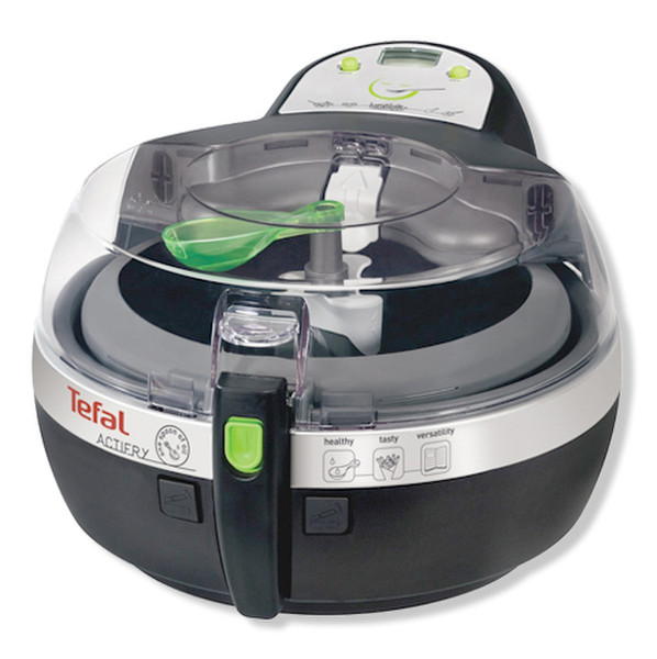 Tefal GH8000ME Одиночный Low fat fryer 1400Вт Черный, Cеребряный обжарочный аппарат