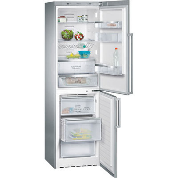 Siemens KG39NAI32 Отдельностоящий 219л 94л A++ Хром, Металлический, Нержавеющая сталь холодильник с морозильной камерой