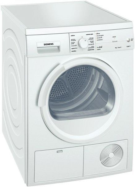 Siemens WT46E111EE Freistehend Frontlader 8kg B Weiß Wäschetrockner