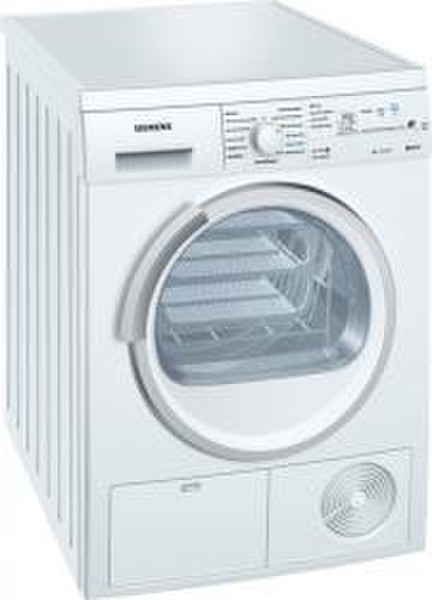 Siemens WT46E321EE Freistehend Frontlader 8kg B Weiß Wäschetrockner