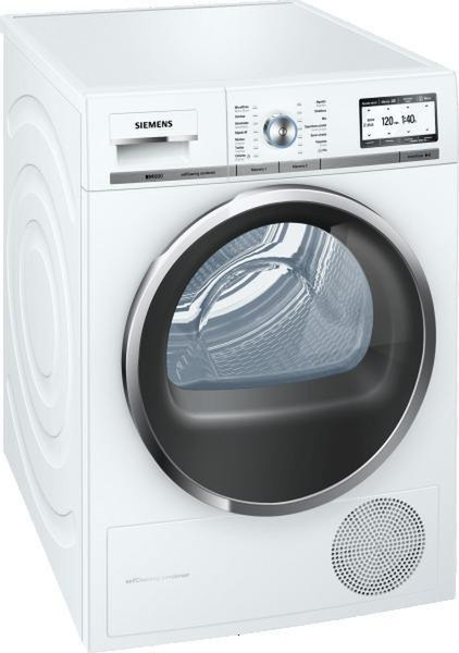 Siemens WT46Y700EE freestanding Front-load 8kg A White tumble dryer