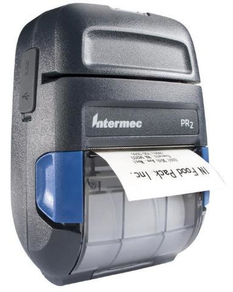 Intermec PR2 Direkt Wärme/Wärmeübertragung Mobiler Drucker 203DPI Grau